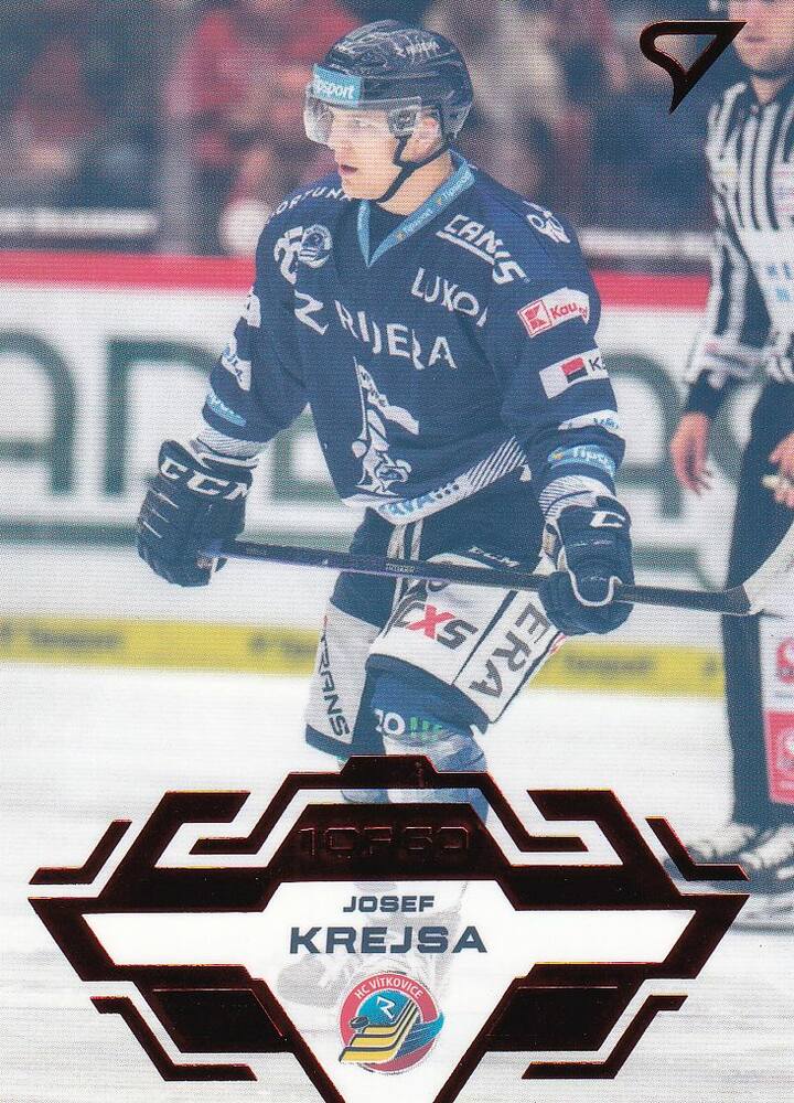paralel karta JOSEF KREJSA 23-24 SZ ELH Ser. 2 Goal Light /60